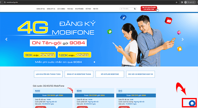 chat voi tong dai mobifone