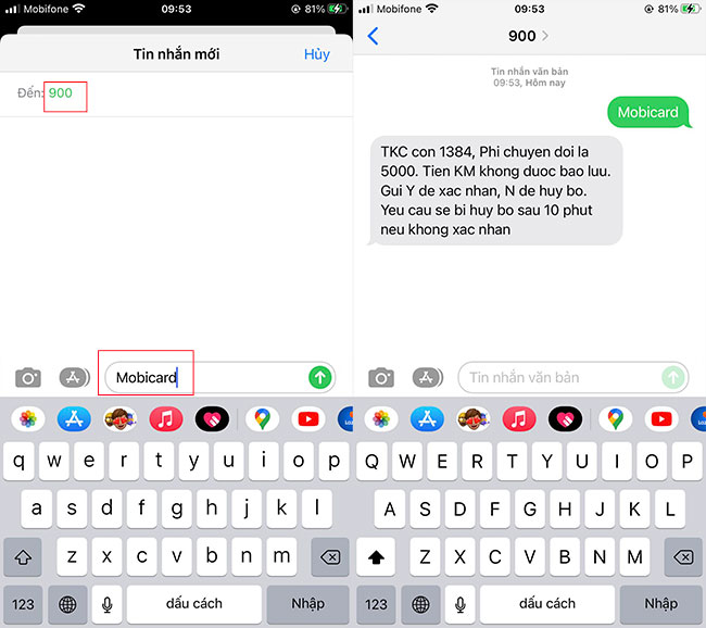 chuyen mobiq sang mobicard