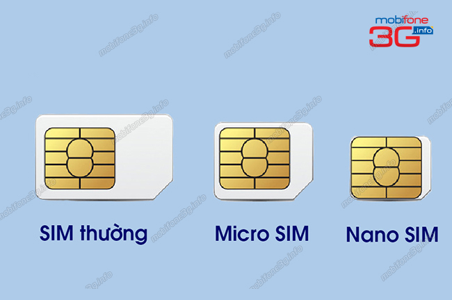 phan biet sim micro, nano, esim, multisim, sim thuong