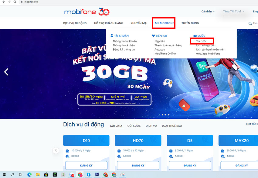 tra cuu lich su cuoc goi mobifone